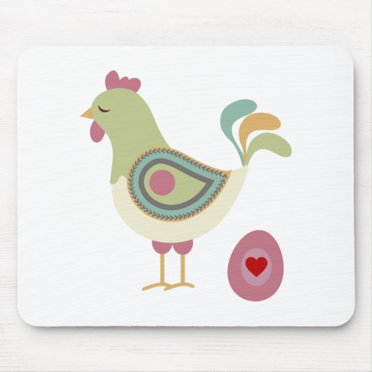 Cute Chicken and the Egg Muismat (Voorkant)
