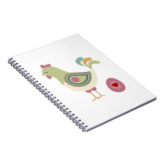 Cute Chicken and the Egg Notitieboek (Rechterzijde)