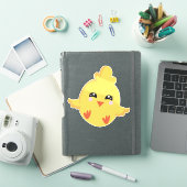 Cute Chicken, Baby Chicken, Little Chicken, Chick Sticker (iPad Cover)