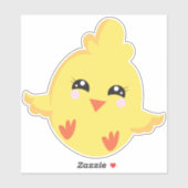 Cute Chicken, Baby Chicken, Little Chicken, Chick Sticker (Vel)