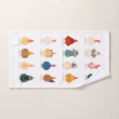 Cute Chicken Bad Handdoek (Handdoek)