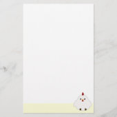 Cute Chicken Briefpapier (Voorkant)