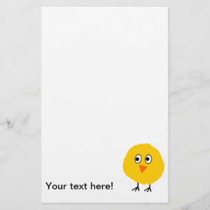 Cute Chicken cartoon Briefpapier