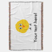 Cute Chicken cartoon Deken (Voorkant Verticaal)