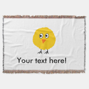 Cute Chicken cartoon Deken