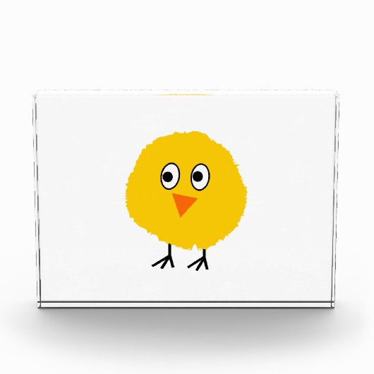 Cute Chicken cartoon Fotoblokken (Voorkant)