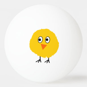 Cute Chicken cartoon Pingpongbal