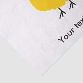 Cute Chicken cartoon Tissuepapier (Detail)