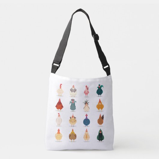 Cute Chicken Crossbody Tas (Voorkant)