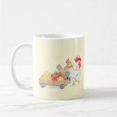 Cute Chicken Family Mug Koffiemok (Links)