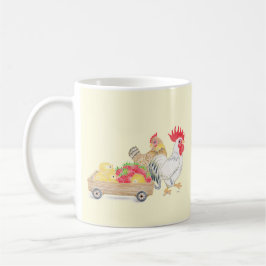 Cute Chicken Family Mug Koffiemok