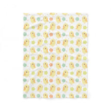 Cute Chicken & Flowers Pattern
