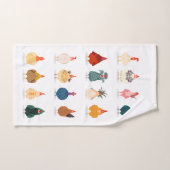 Cute Chicken Handdoek (Handdoek)