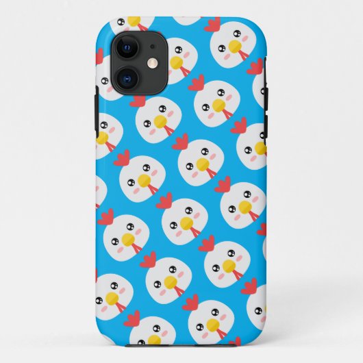 Cute Chicken Hoesje-Mate iPhone Case (Achterkant)