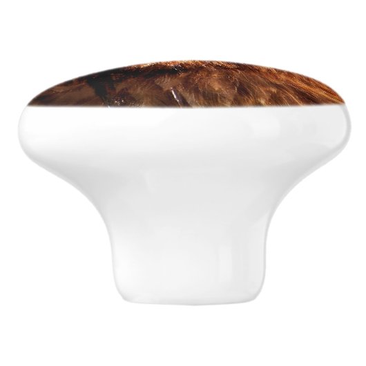 CUTE CHICKEN KERAMISCHE KNOP (Zijkant)