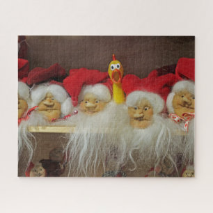 Cute Chicken Kerstpuzzle! Legpuzzel