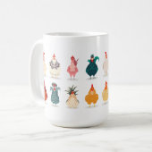 Cute Chicken Koffiemok (Voorkant links)