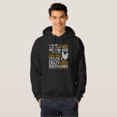 Cute Chicken Lover Farmer Hoodie (Voorkant volledig)