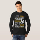Cute Chicken Lover Farmer T-shirt (Voorkant volledig)
