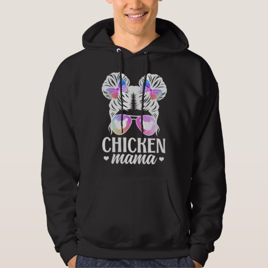 Cute Chicken Mama Chicken Mom Chicken Owner Chicke Hoodie (Voorkant)