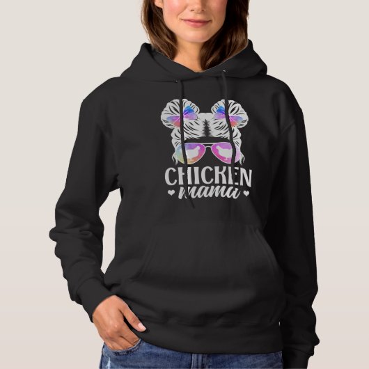 Cute Chicken Mama Chicken Mom Chicken Owner Chicke Hoodie (Voorkant)