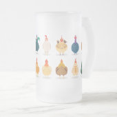 Cute Chicken Matglas Bierpul (Voorkant rechts)