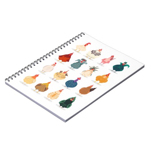 Cute Chicken Notitieboek (Linkerzijde)