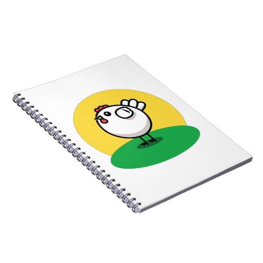 Cute Chicken Notitieboek (Rechterzijde)
