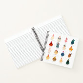Cute Chicken Notitieboek (Binnen)