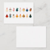 Cute Chicken Notitiekaartje (Voorkant / Achterkant)