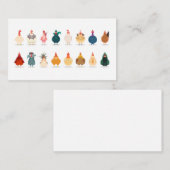 Cute Chicken Notitiekaartje (Voorkant / Achterkant)