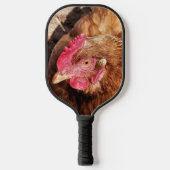 CUTE CHICKEN PICKLEBALL PADDLE (Voorkant)