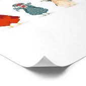 Cute Chicken Poster (Hoek)