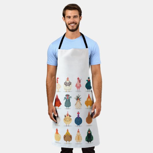 Cute Chicken Schort (Gedragen)