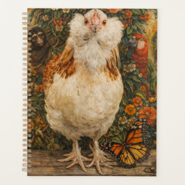 Cute Chicken Small Spiral Planner