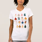 Cute Chicken T-shirt (Voorkant)