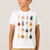 Cute Chicken T-shirt (Voorkant)