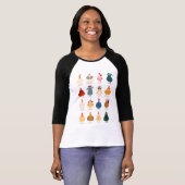 Cute Chicken T-shirt (Voorkant volledig)