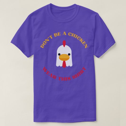 Cute Chicken T-shirt (Design voorkant)