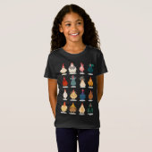 Cute Chicken T-shirt (Voorkant volledig)