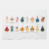 Cute Chicken Theedoek (Horizontaal)