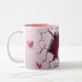 Cute Chicken Tweekleurige Koffiemok