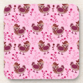 Cute Chickens Bier Onderzetter