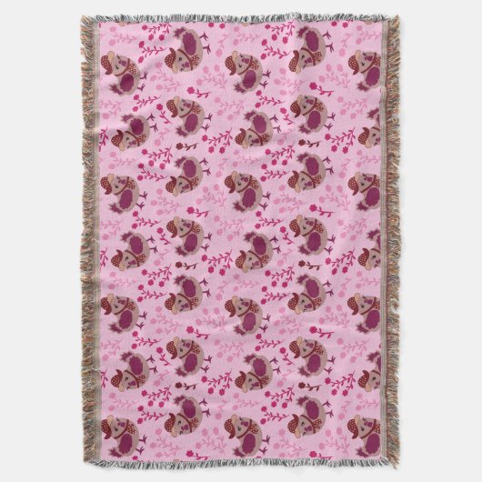 Cute Chickens Deken (Voorkant Verticaal)