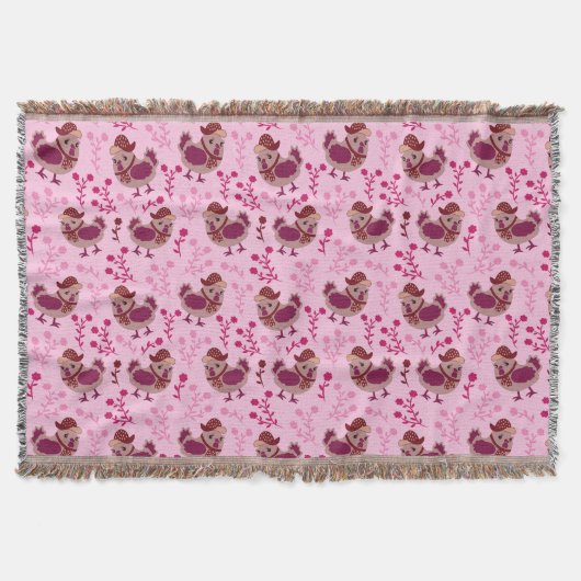 Cute Chickens Deken (Voorkant)