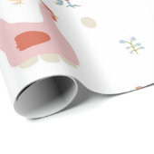 Cute Chickens Hens and Baby Chicks Cadeaupapier (Rol Hoek)