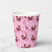 Cute Chickens Papieren Bekers (Rechts)