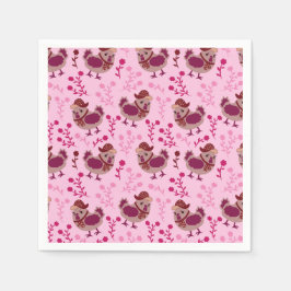 Cute Chickens Servet