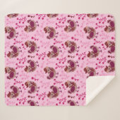 Cute Chickens Sherpa Deken (Voorkant (horizontaal))