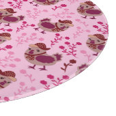 Cute Chickens Snijplank (Hoek)